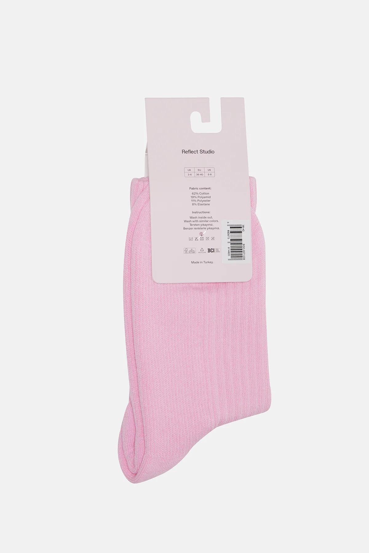 WWF Sincap Havlu Çorap - Pembe