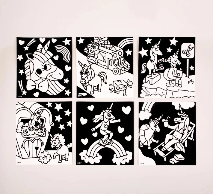 OMY Velvet Coloring / İlk Boyamalarım - Lily