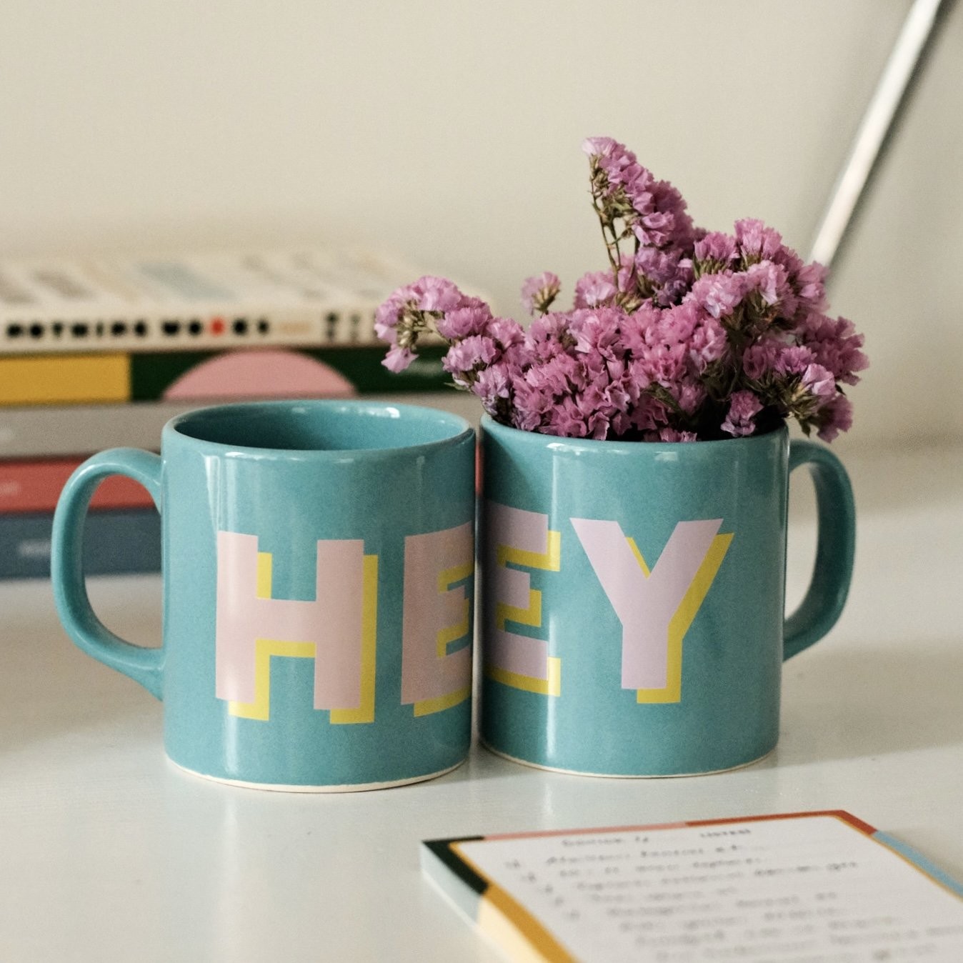 Hey Mug by theMagger Design Store