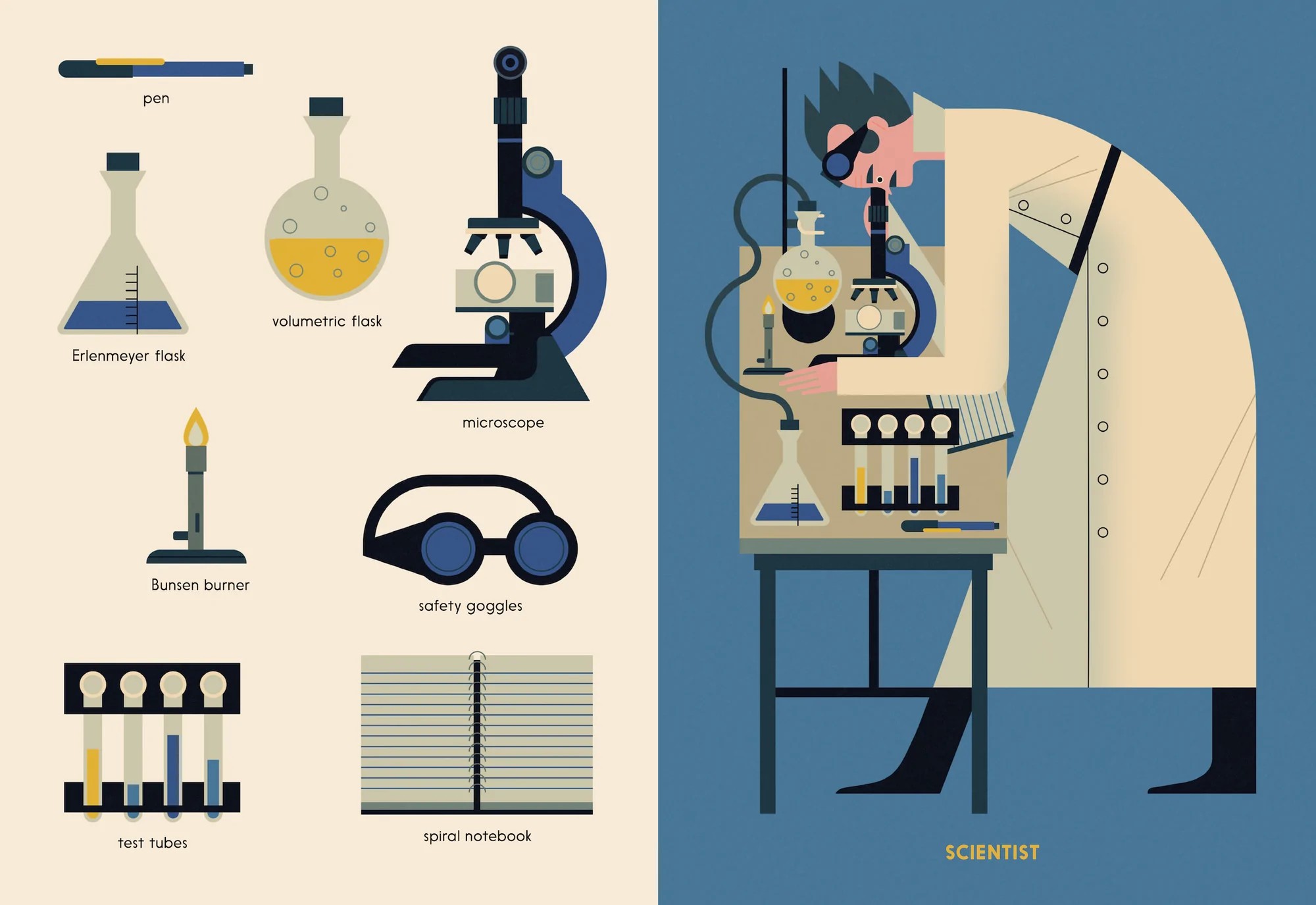 The Who's Who of Grown-Ups by Owen Davey