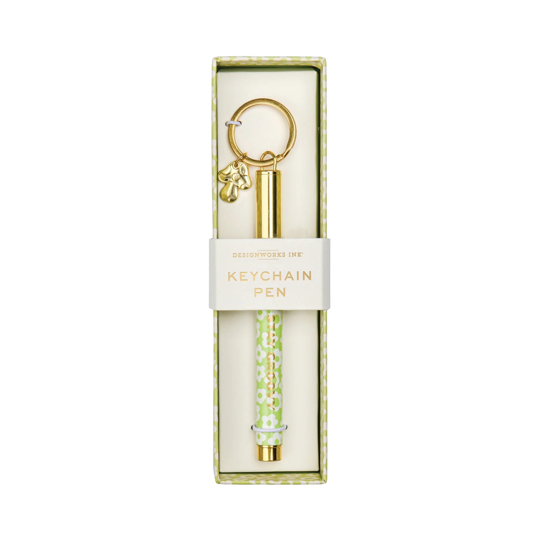 Pen Keychain - Stay Groovy: Kalem Anahtarlık Stay Groovy