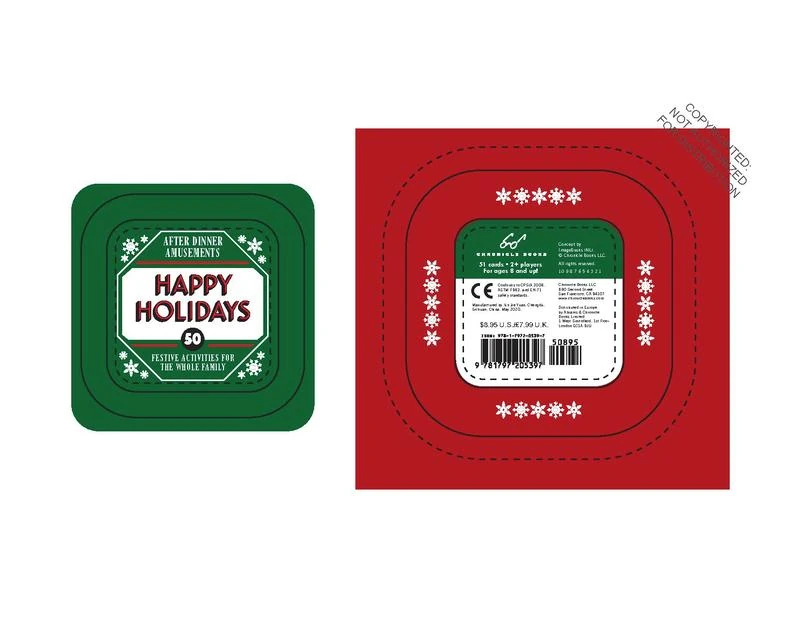 After Dinner Amusements: Happy Holidays 50 Festive Activities for the Whole Family