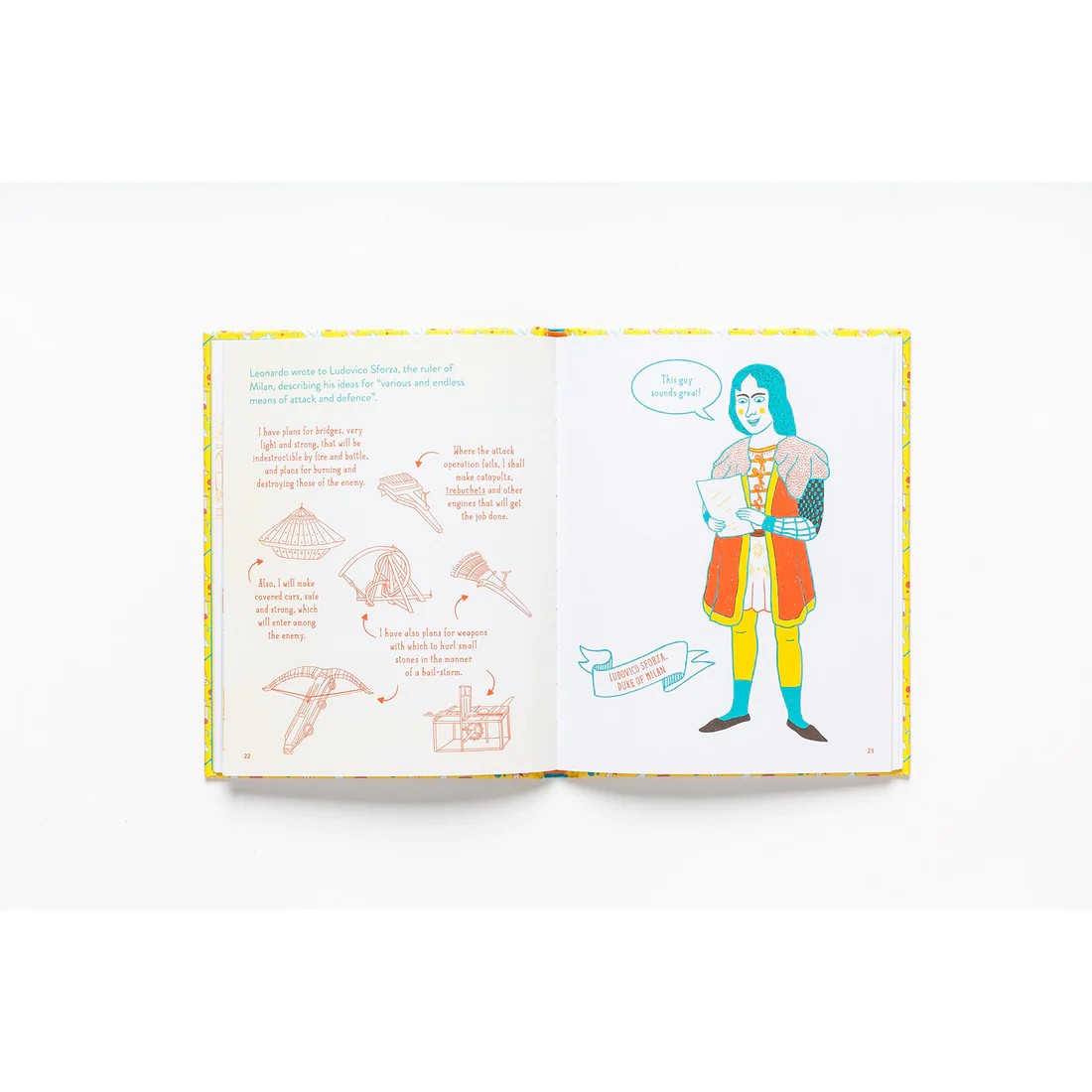 Little Guides to Great Lives: Leonardo Da Vinci by Isabel Thomas & Paola Escobar