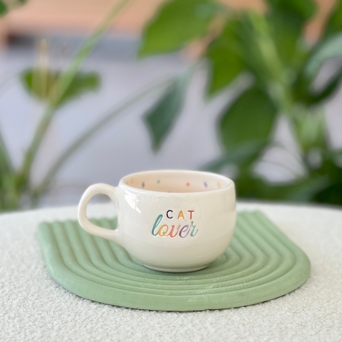 Cat Lover by Paper Ceramic