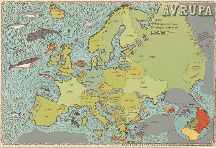 Atlas - Kıtalar, Denizler ve Kültürler Arası Yolculuk Rehberi