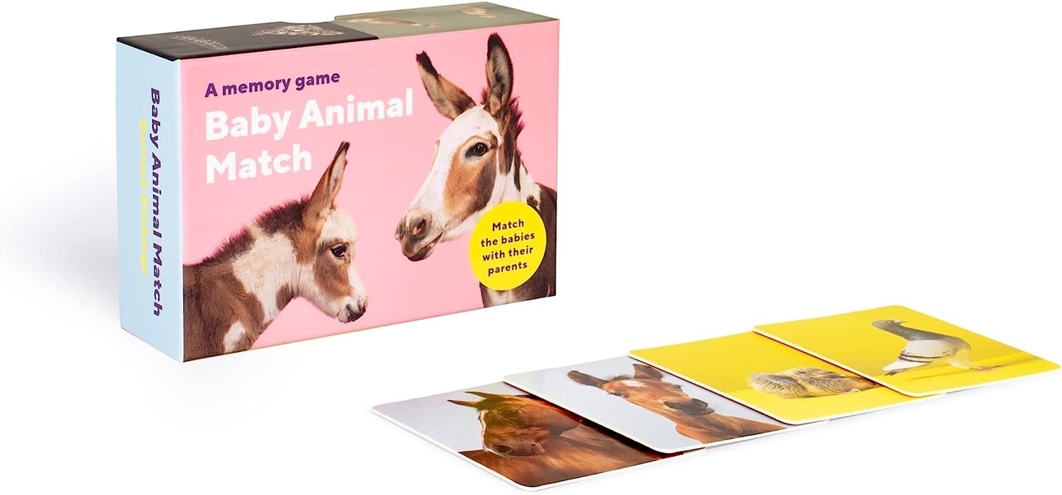 Baby Animal Match: A Memory Game by  Gerrard Gethings