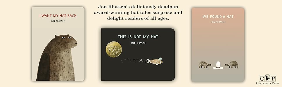 Hat Box: (Keepsake Box Set Containing Three Clever Picture Books Plus a Frameable Print) (The Hat Trilogy) by Jon Klassen