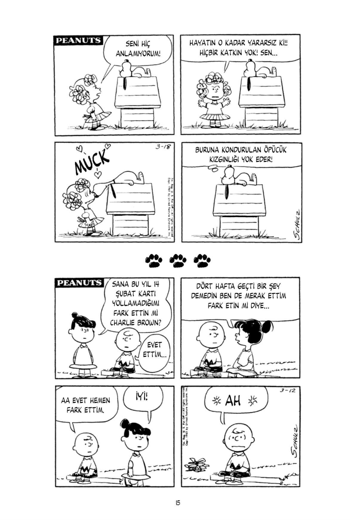 Aşk Dediğin Nedir Charlie Brown? by Charles M. Schulz