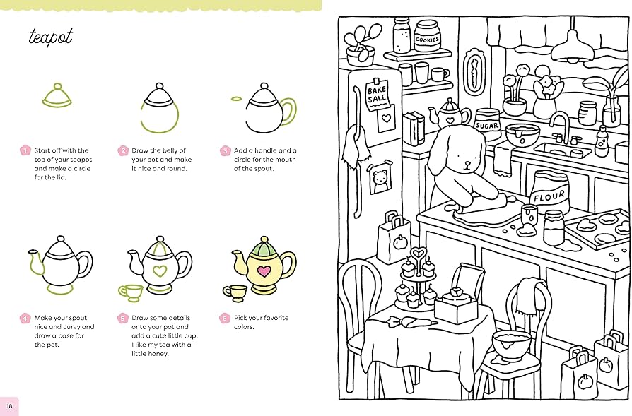 How to Draw Super Cute Things: Learn to draw & color absolutely adorable art! by Bobbie Goods