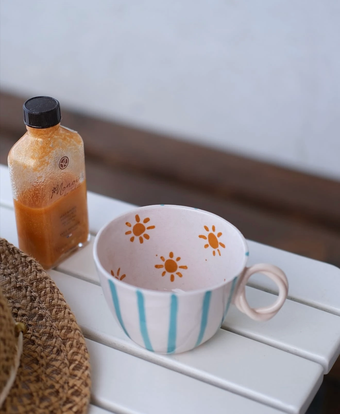 Güneş Desenli Fincan by Gri Seramik