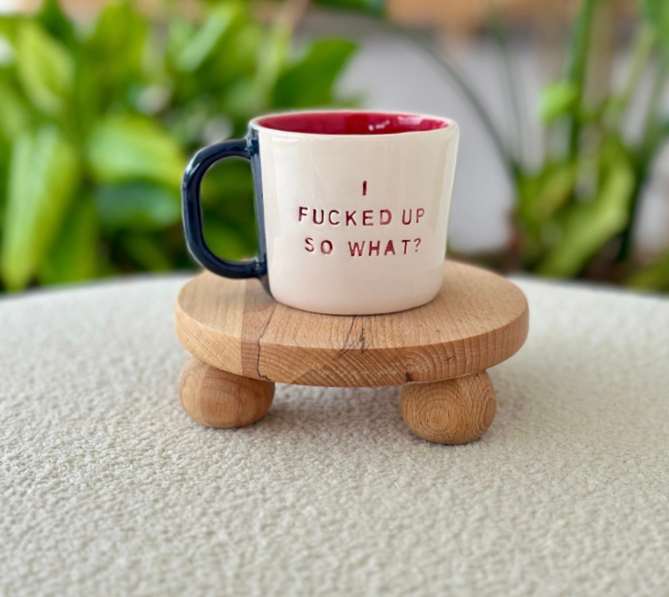 I Fucked Up So What? by Paper Ceramic