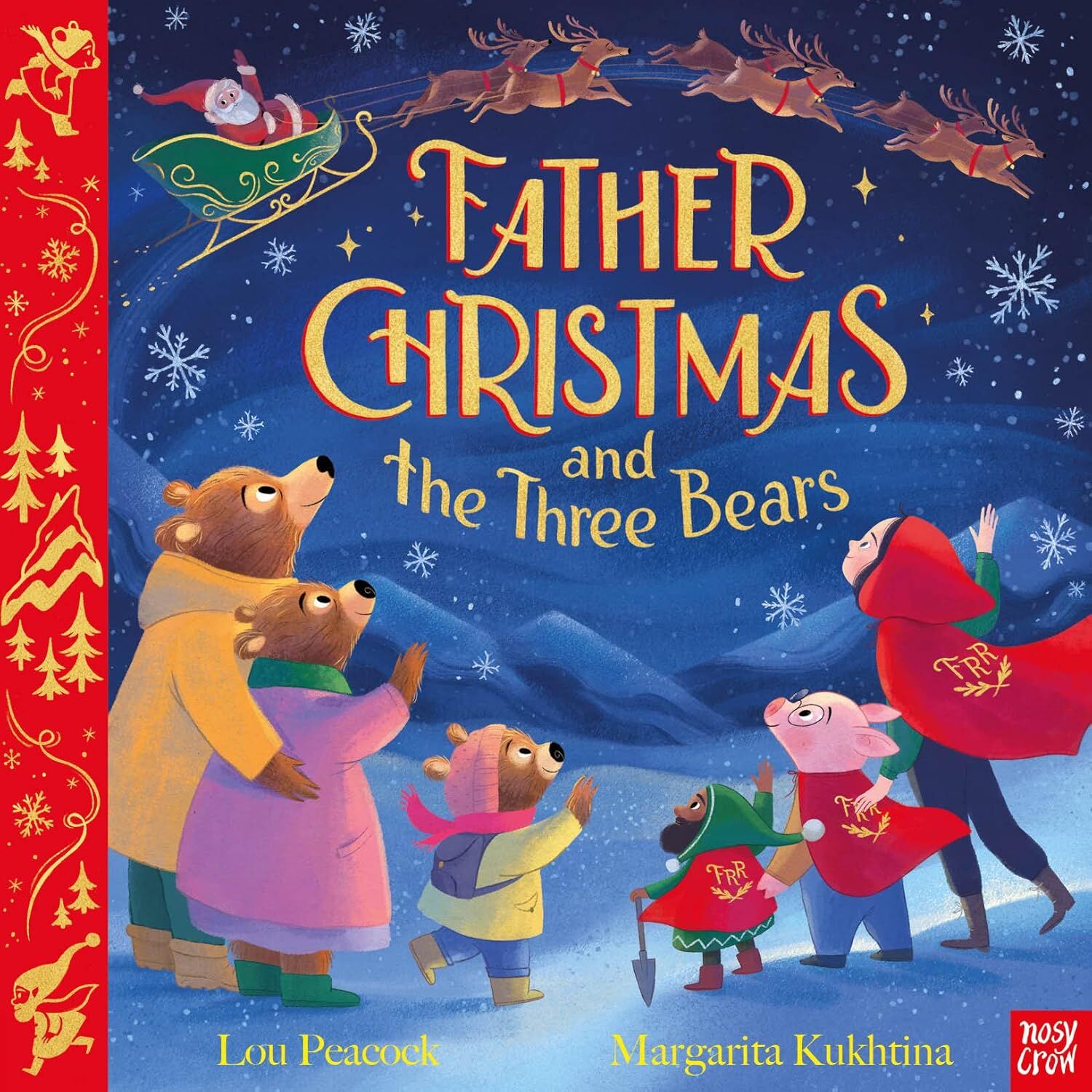 Father Christmas and the Three Bears by Lou Peacock