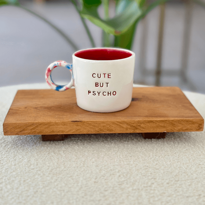 Cute But Psycho by Paper Ceramic