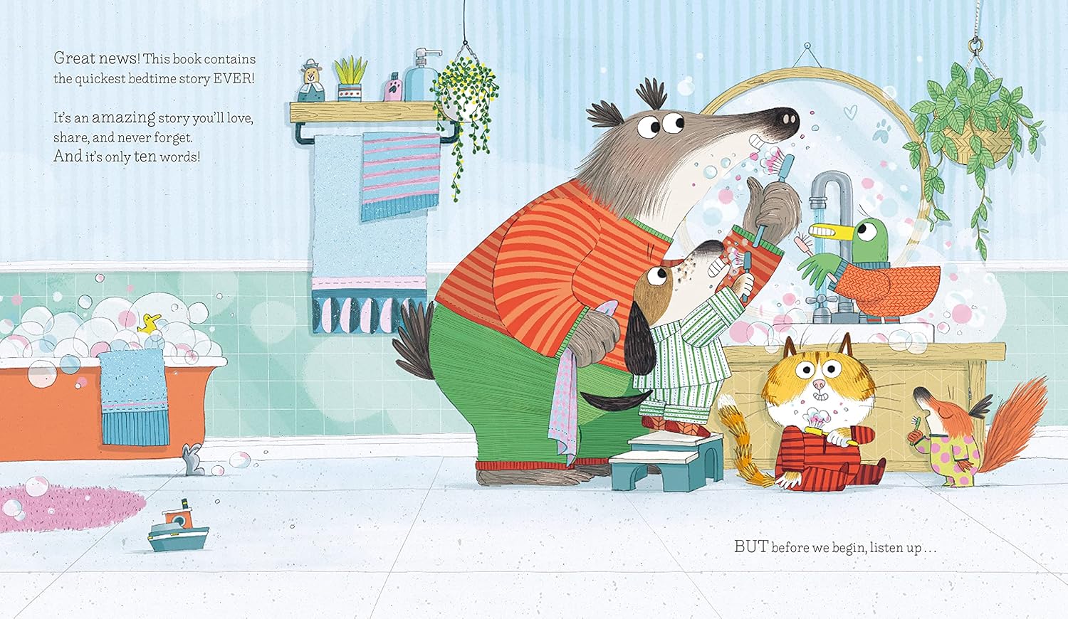 The Quickest Bedtime Story Ever! By Louise Fitzgerald & Kate Hindley
