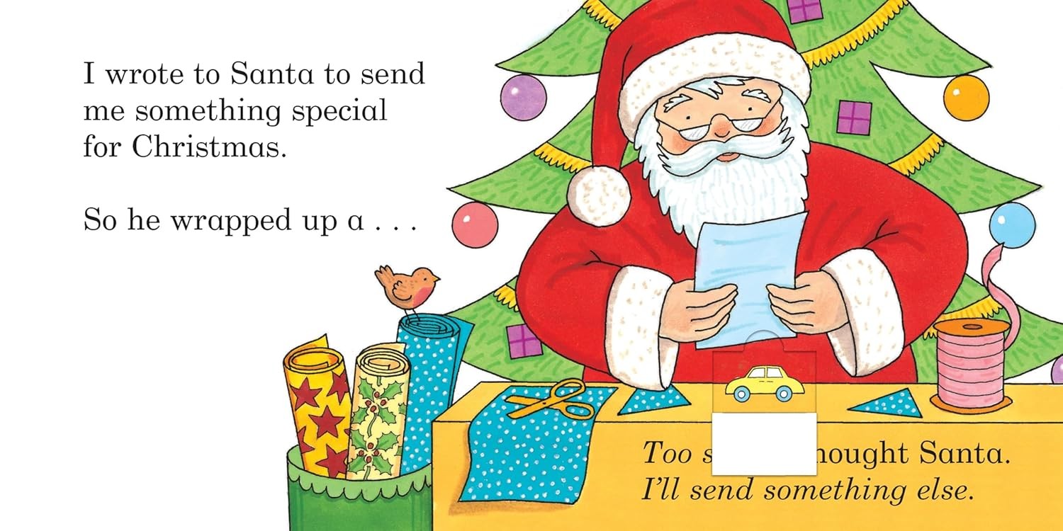 Dear Santa: A Lift-the-flap Christmas Book