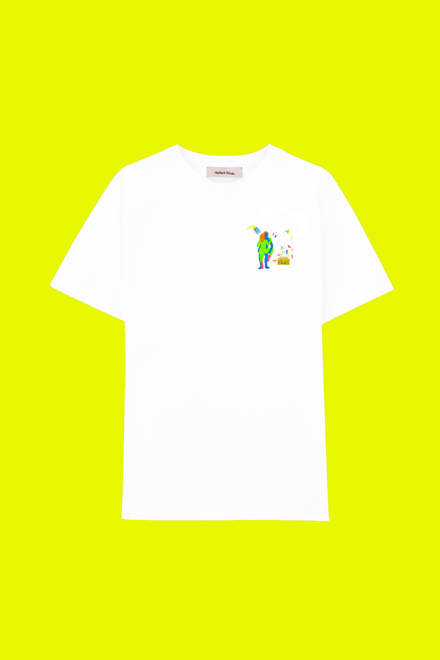 Ballet Dancer - Basic White T-shirt - Three Son Foreplay Collection