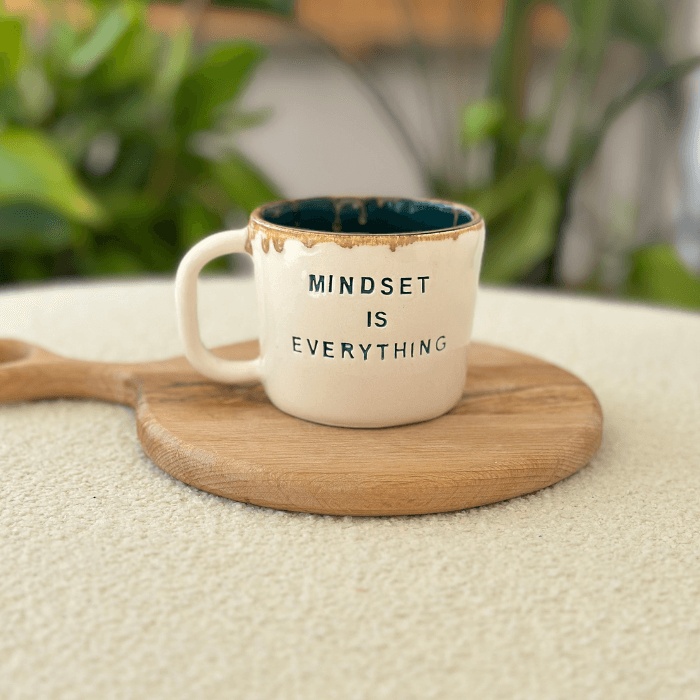 Mindset is Everything by Paper Ceramic