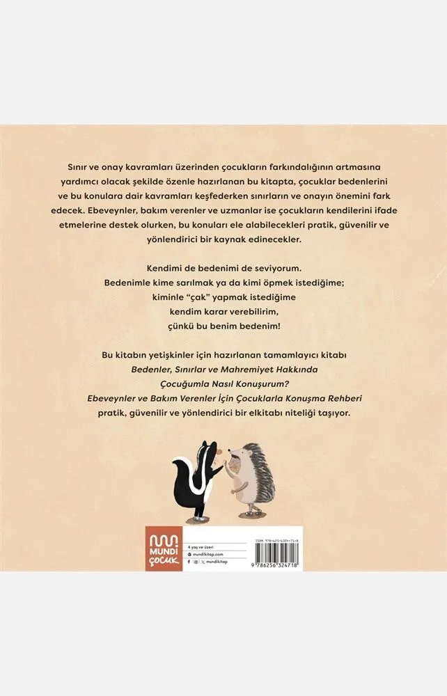 Ben: Çocuklar için Vücudunu Tanıma, Sınırlar ve Onay by Rayka Kumru