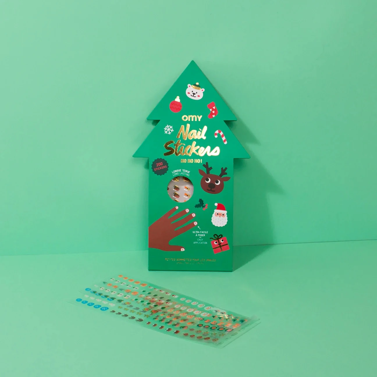 OMY Nail Stickers - Ho Ho Ho