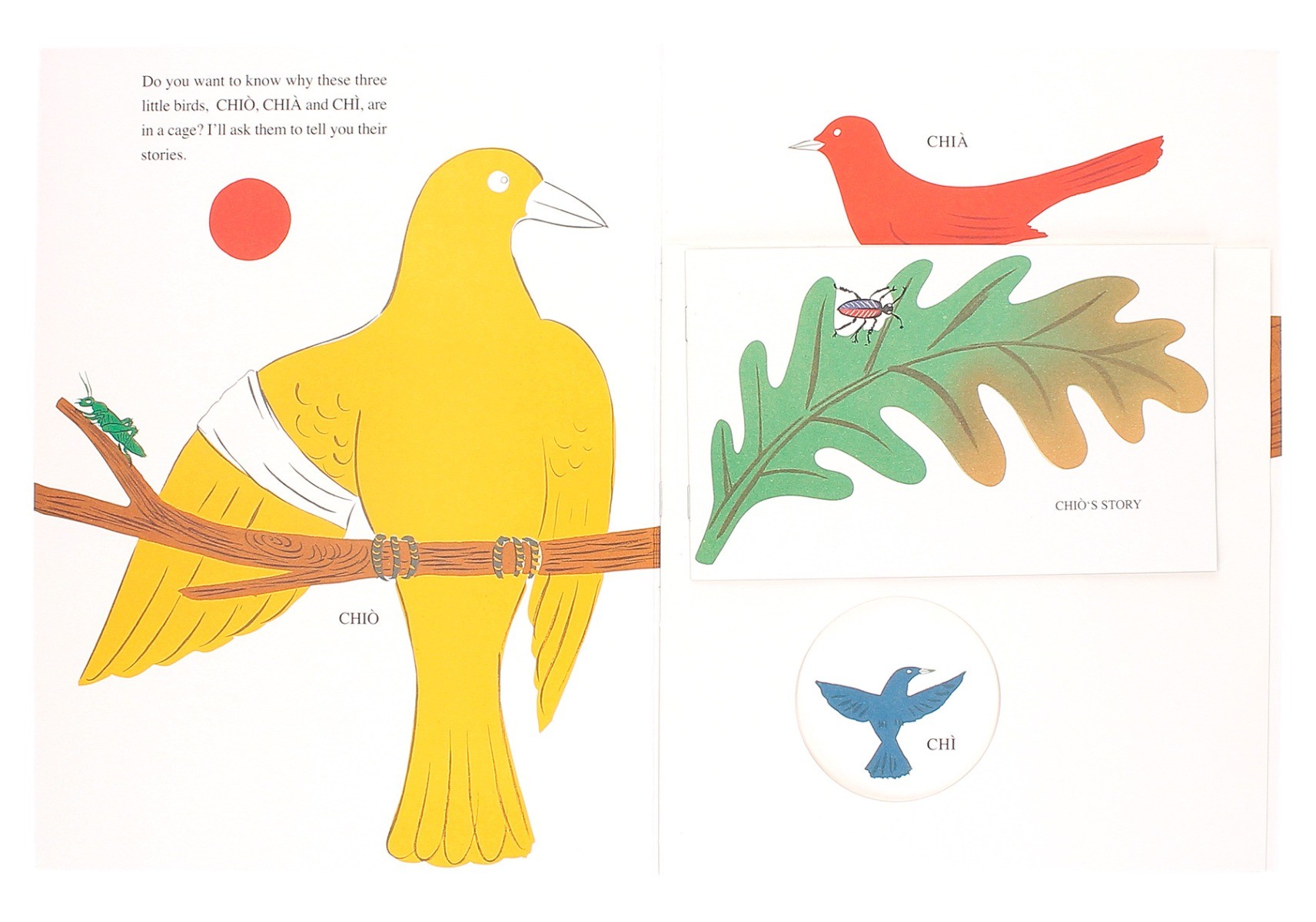A Tale of Three Little Birds by Bruno Munari