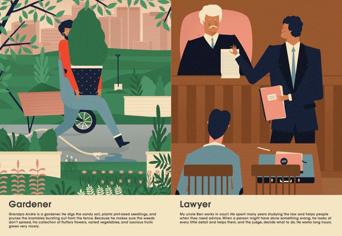 What Do Grown-Ups Do All Day? by Virginie Morgand