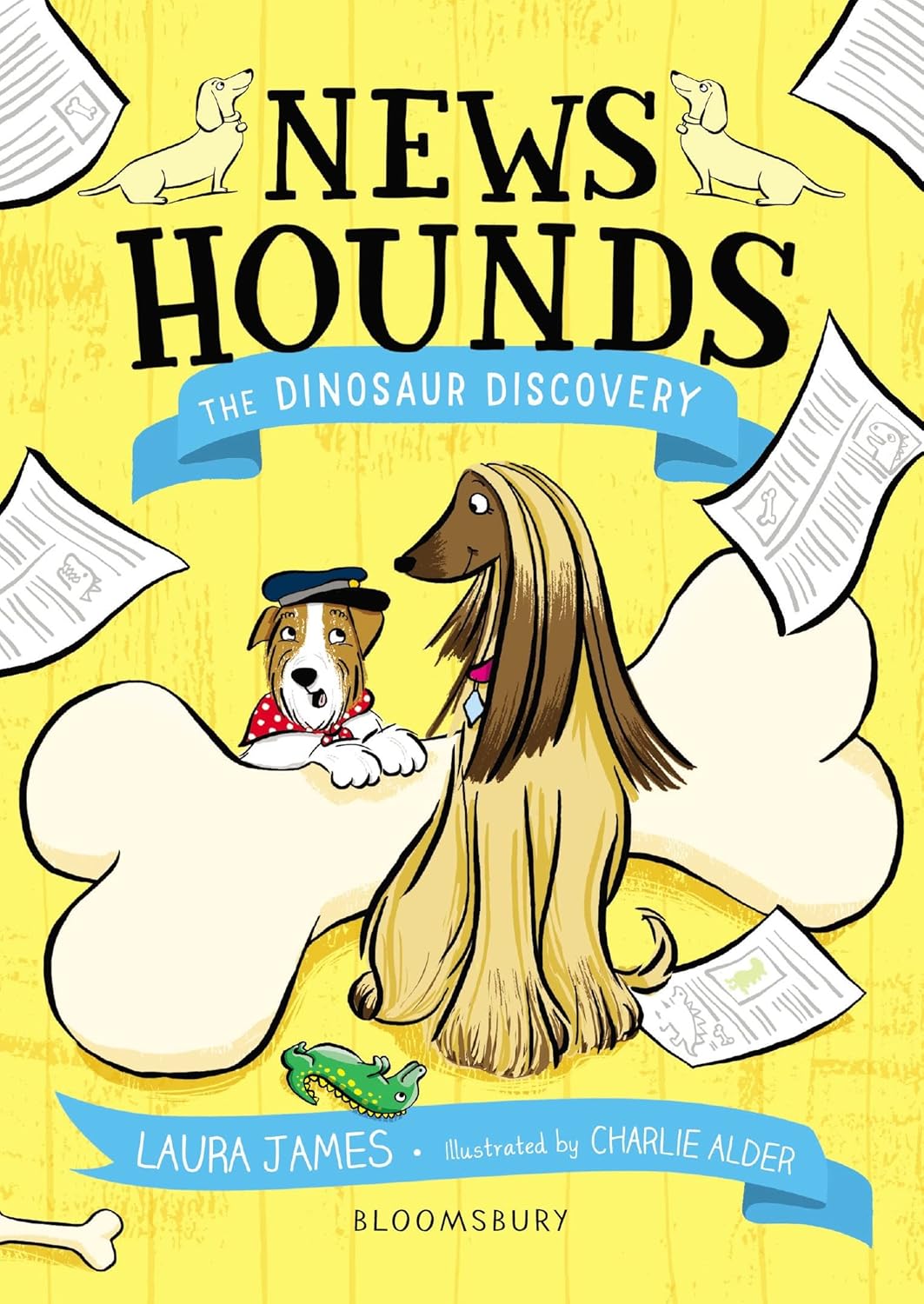 News Hounds: The Dinosaur Discovery by Laura James