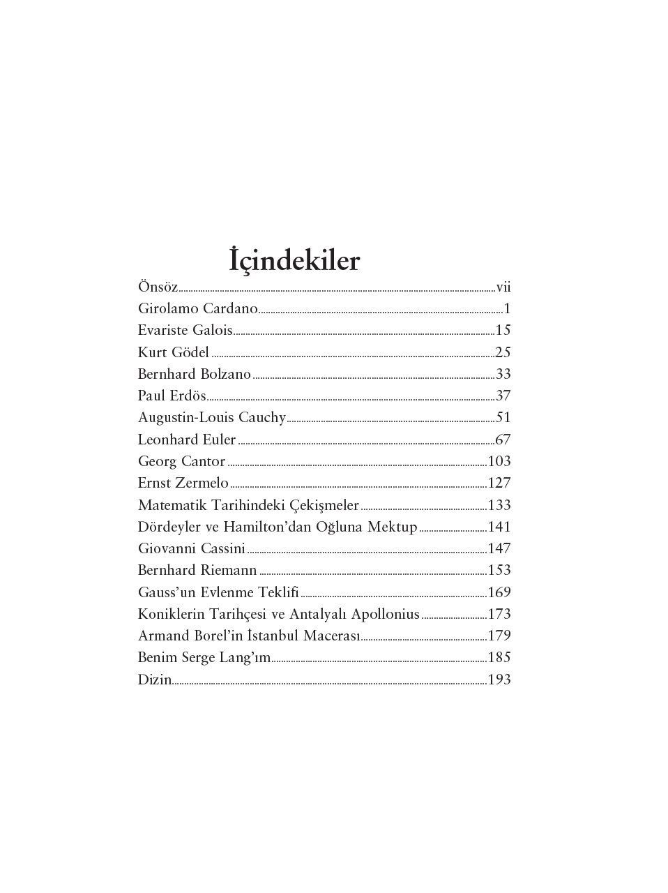 Matematikçi Portreleri by Ali Nesin & Ali Törün