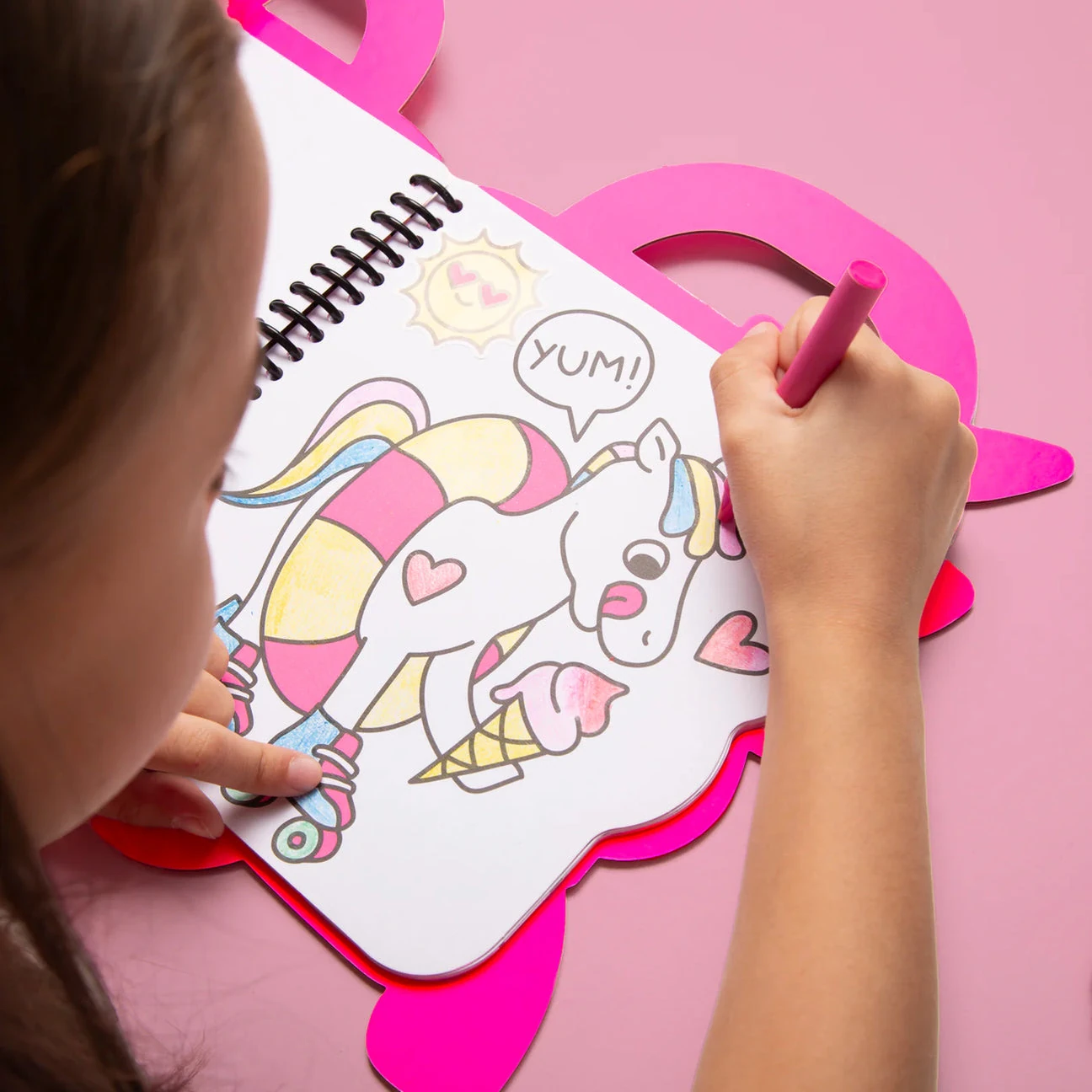 OMY Super Coloring & Stickers Book - Lily