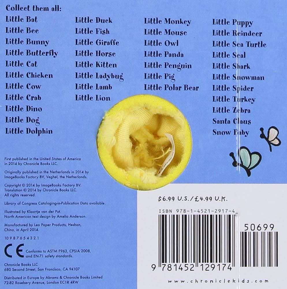 Little Duck: Finger Puppet Book by Klaartje van der Put
