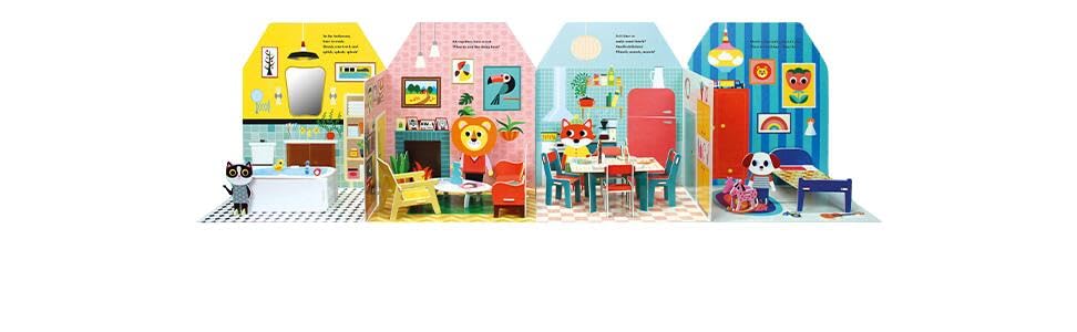Fold-Out + Play: Doll’s House By Ingela P Arrhenius