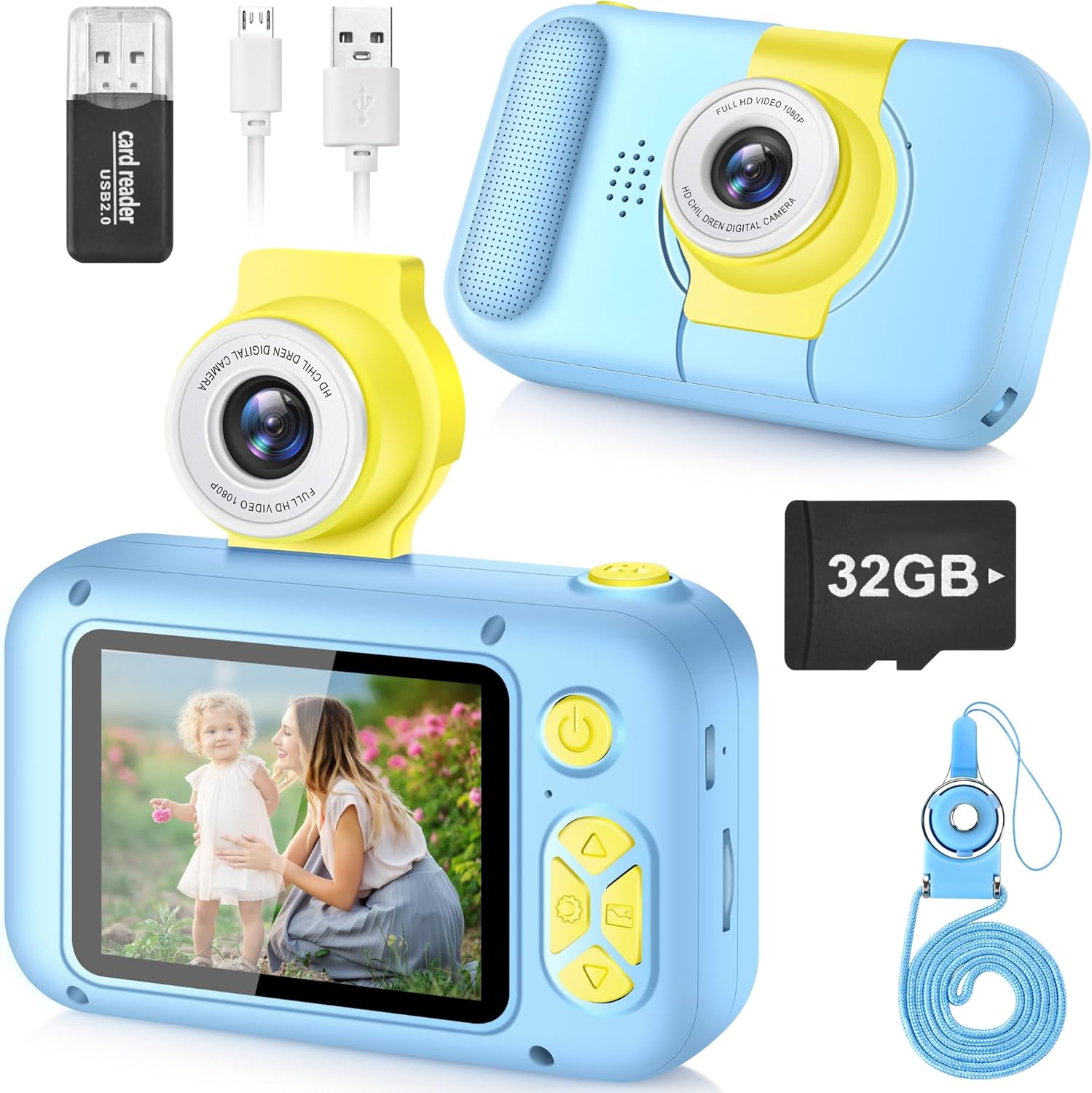 Kids Camera, Toddler Kid Digital Camera