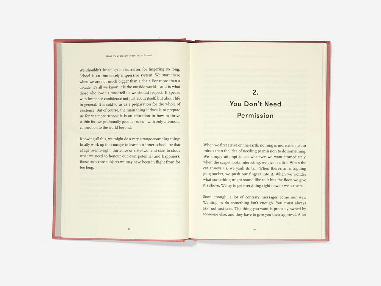 What They Forgot To Teach You At School by Alain de Botton