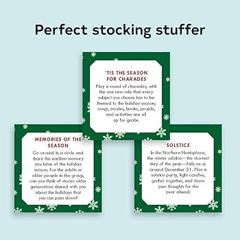 After Dinner Amusements: Happy Holidays 50 Festive Activities for the Whole Family