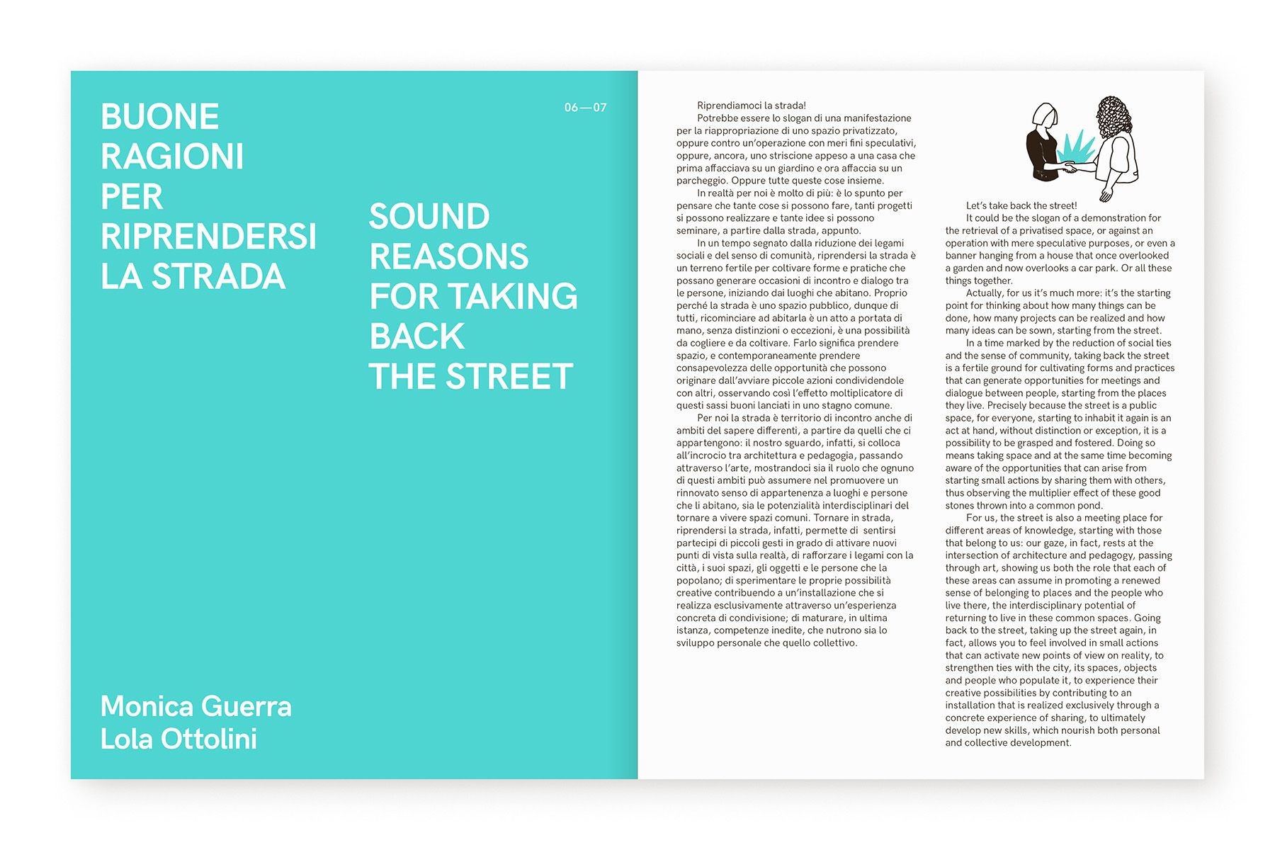 In The Street: Participatory Actions In Public Spaces by M. Guerra & L. Ottolini