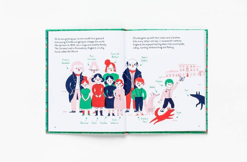 Little Guides to Great Lives: Charles Darwin by Isabel Thomas & Paola Escobar
