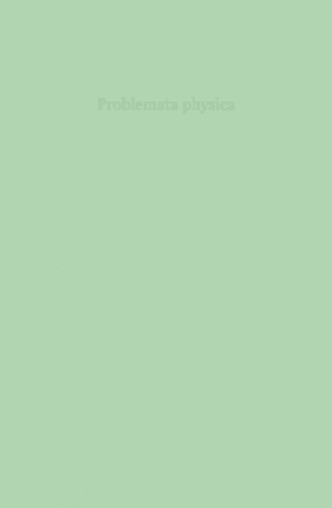 Problemata Physica One by Michael Schröder