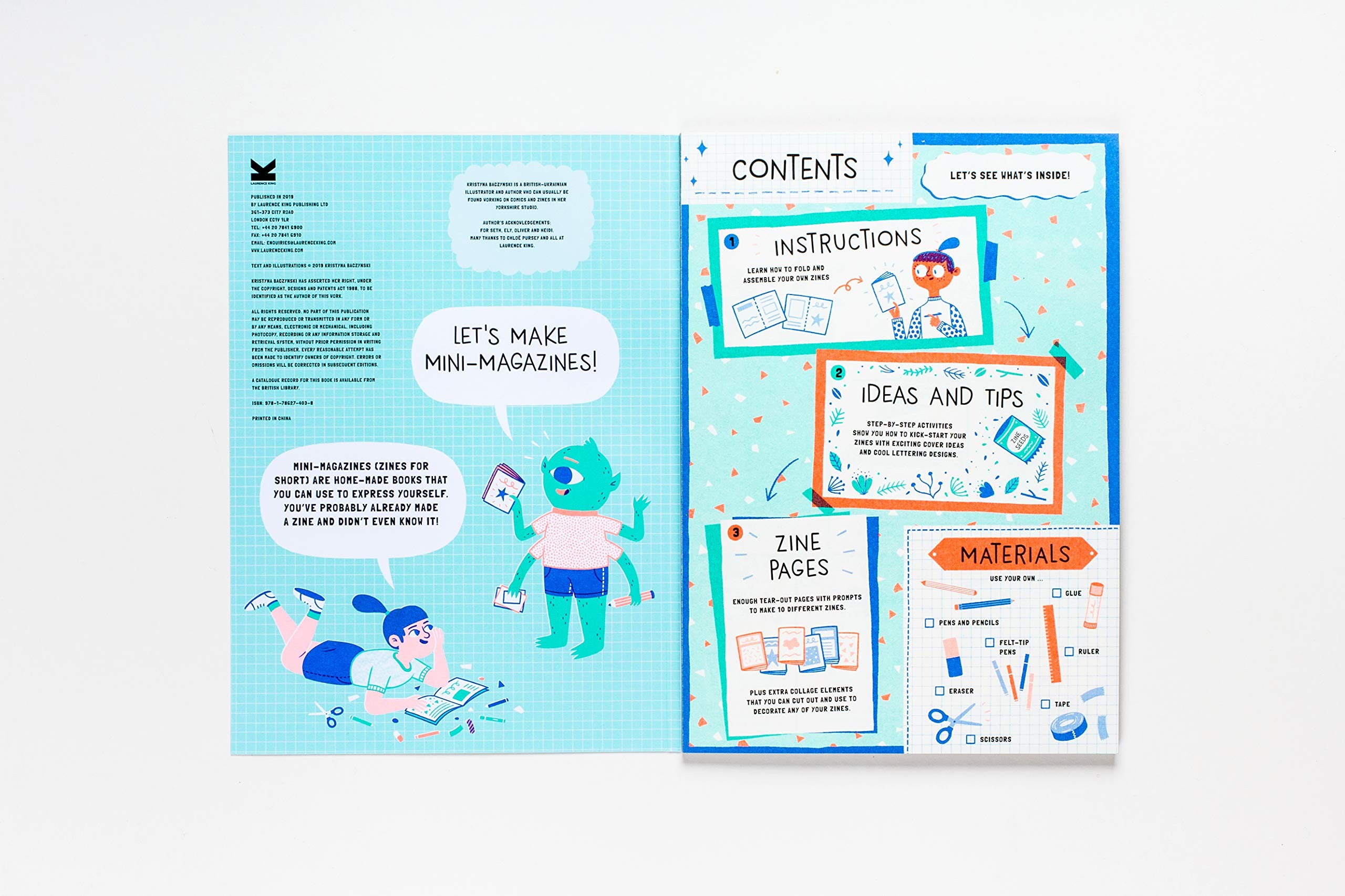 Read All About It! : 10 mini magazines to make and share by Kristyna Baczynski
