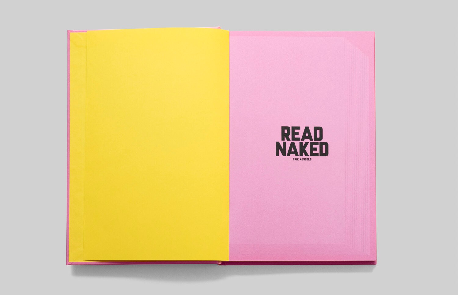 Read Naked by Erik Kessels (Signed)
