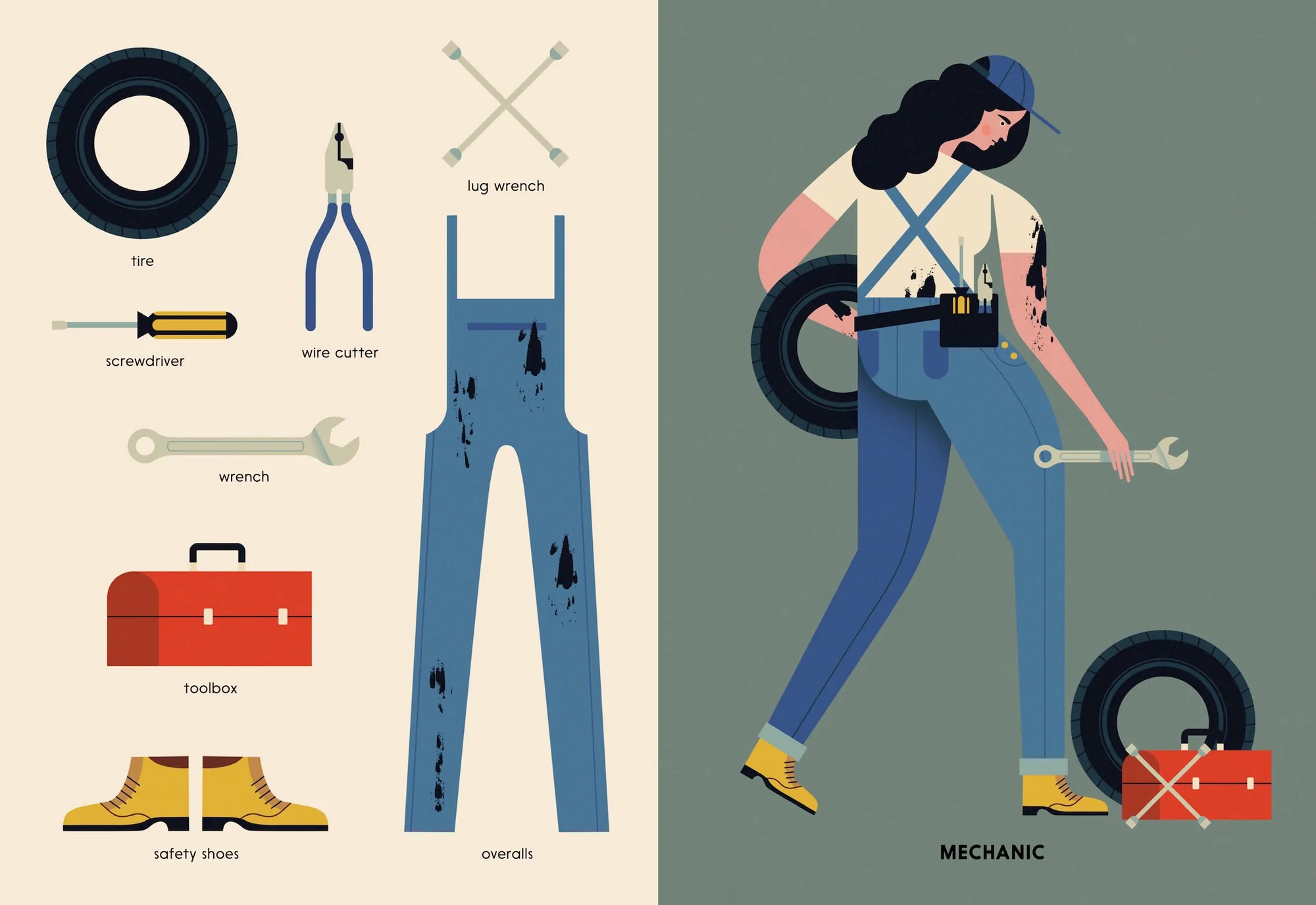The Who's Who of Grown-Ups by Owen Davey