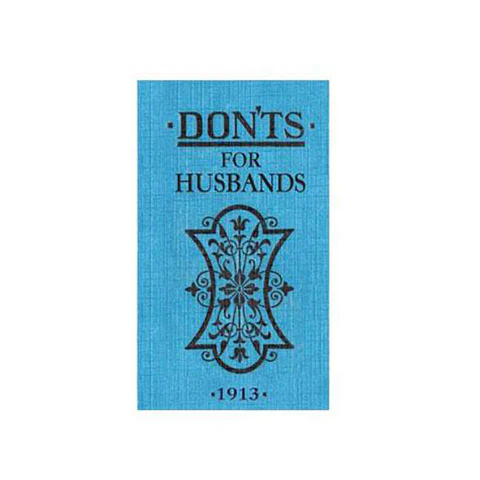 Don'ts for Husbands