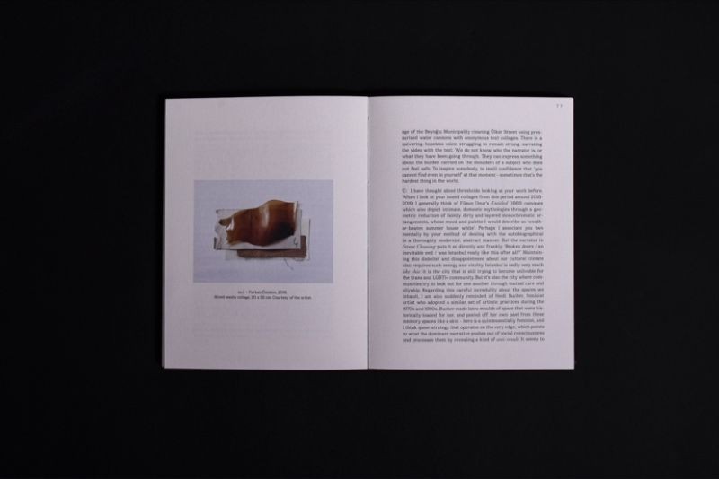 Ses, Zift, Vitrin; Voice, Vitrine, Tar by Çağla Özbek