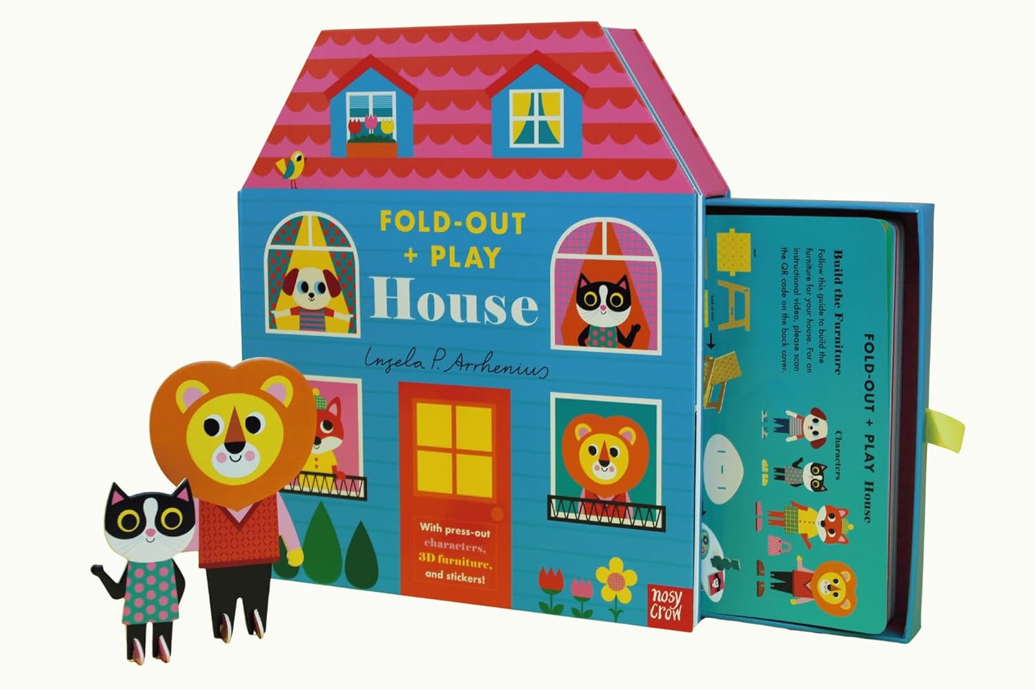 Fold-Out + Play: Doll’s House By Ingela P Arrhenius