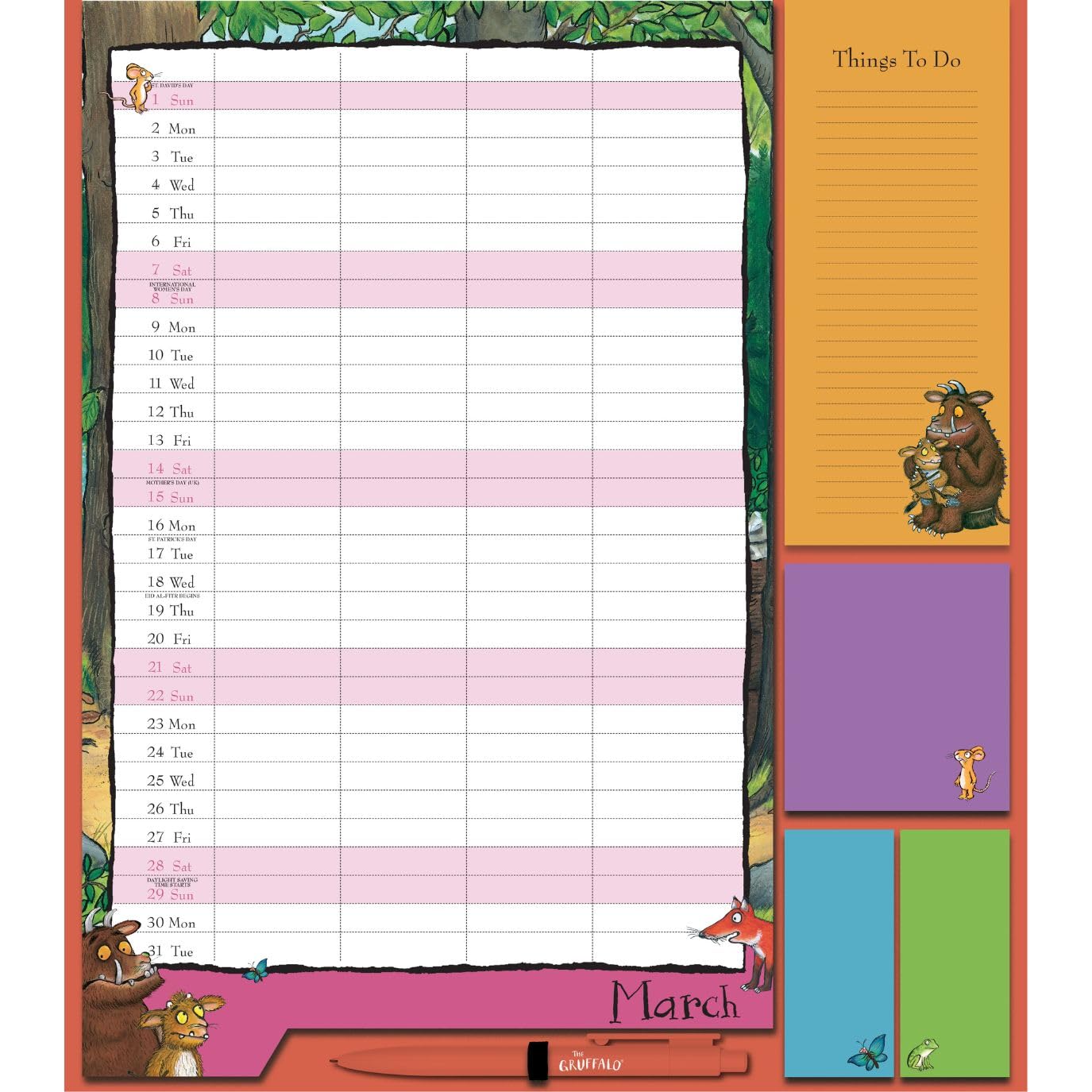 The Gruffalo 2026 Deluxe Planner