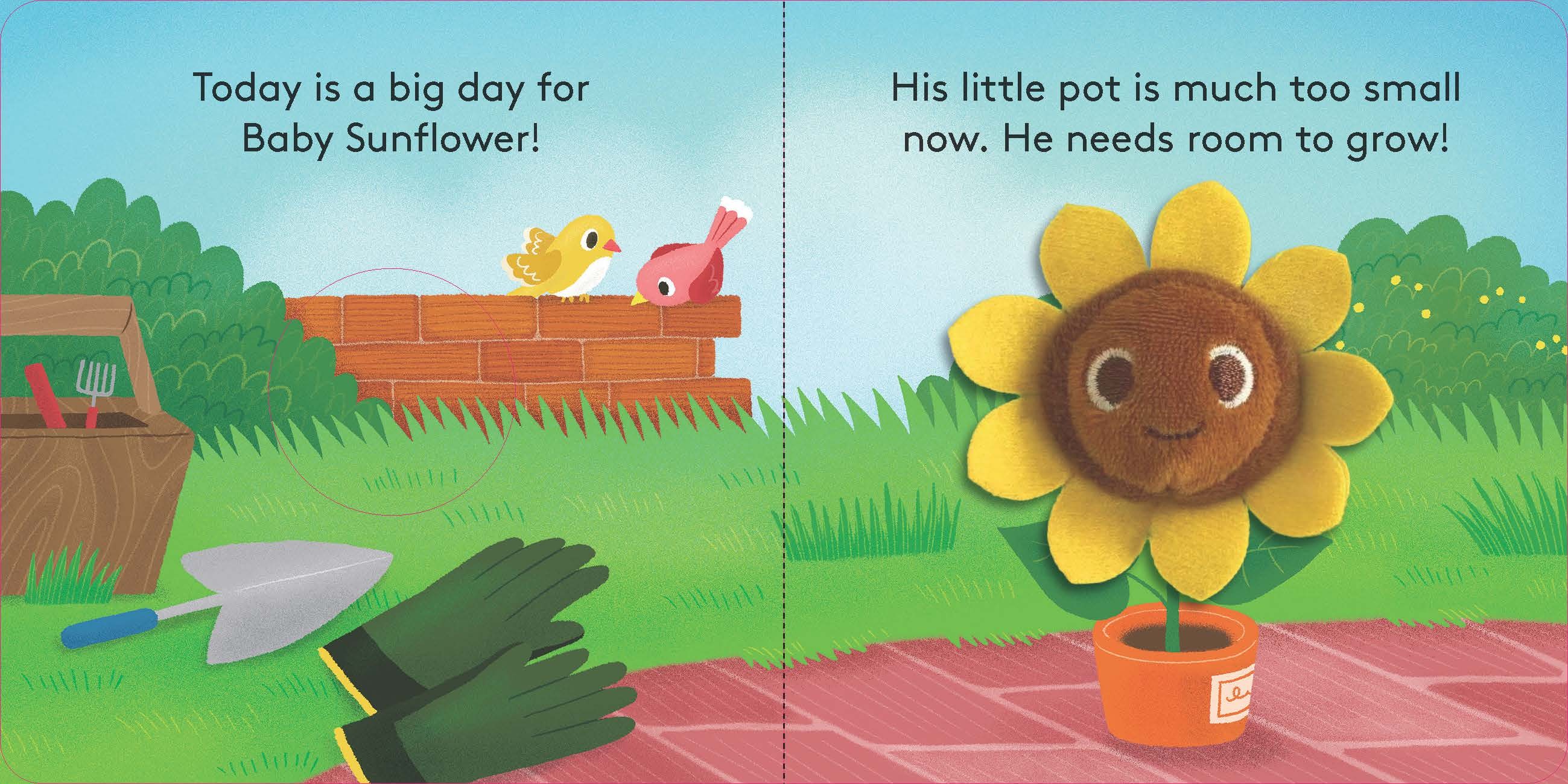 Baby Sunflower: Finger Puppet Book by Yu-hsuan Huang