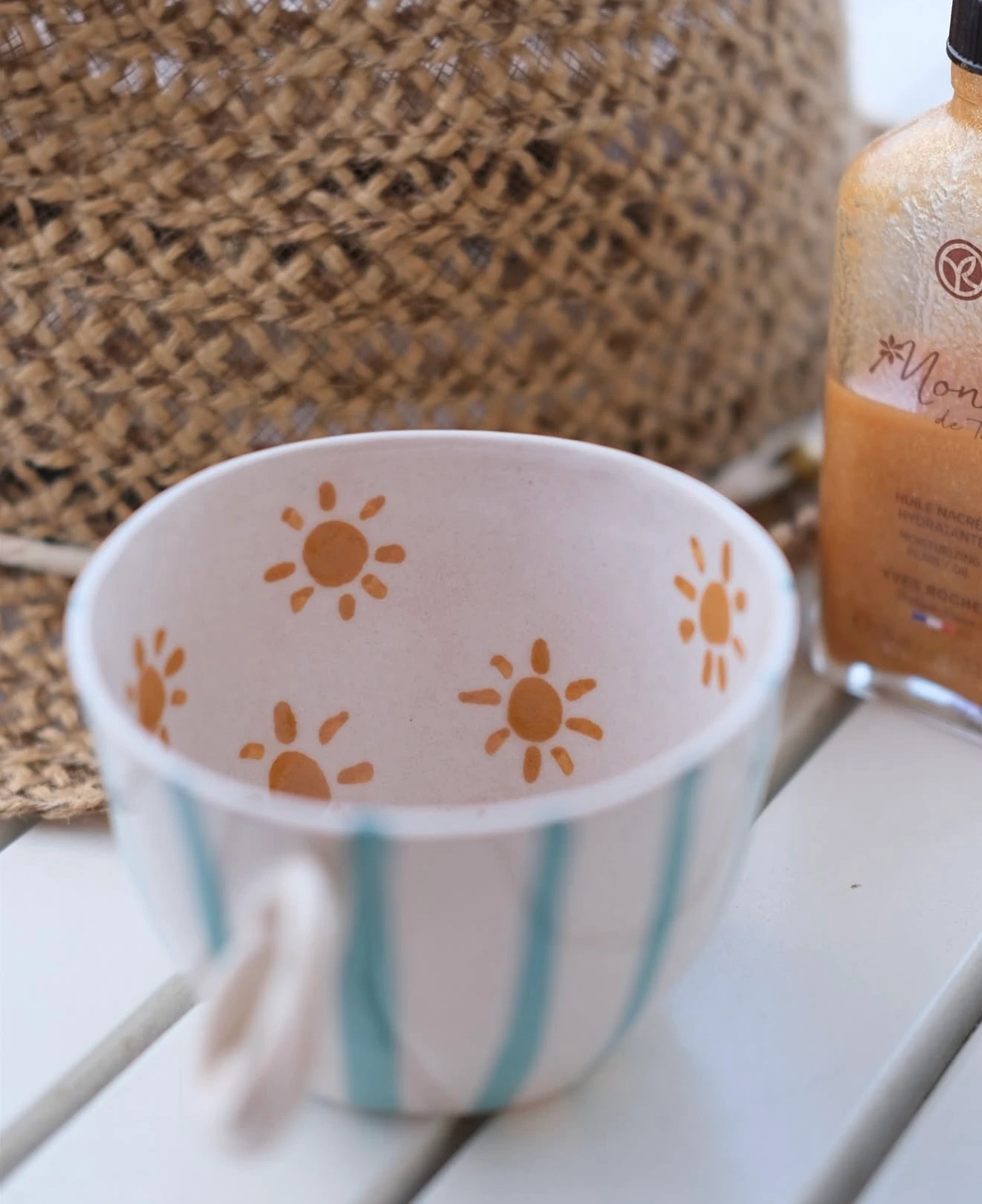 Güneş Desenli Fincan by Gri Seramik