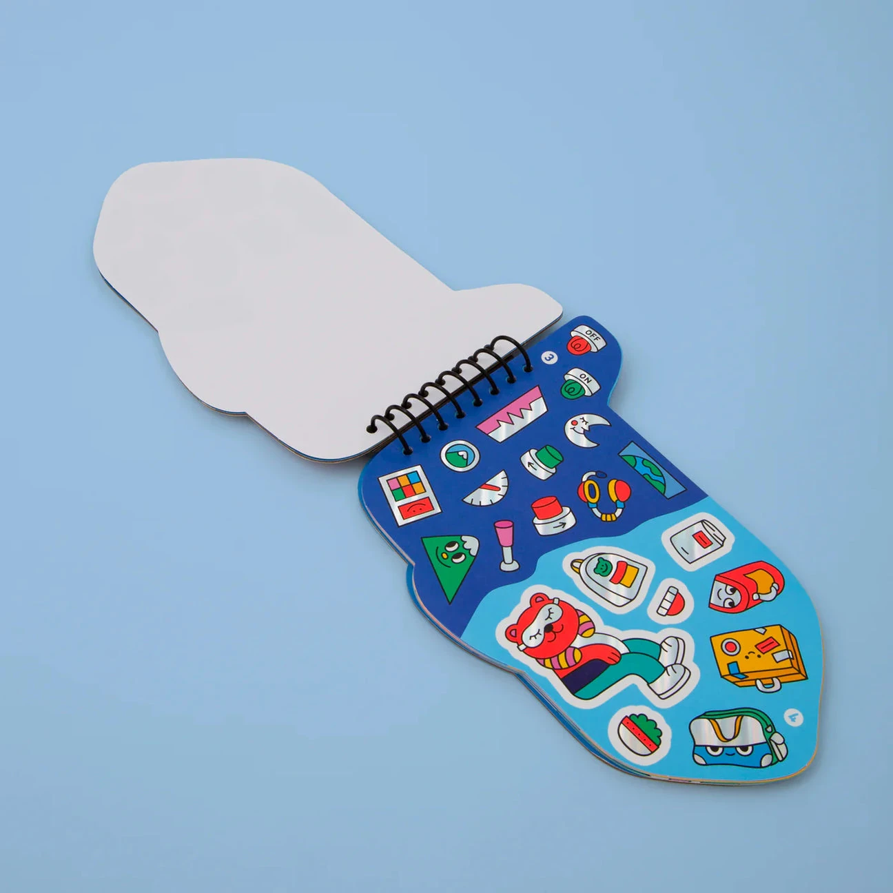 OMY Sticker Activity Book - Vroom