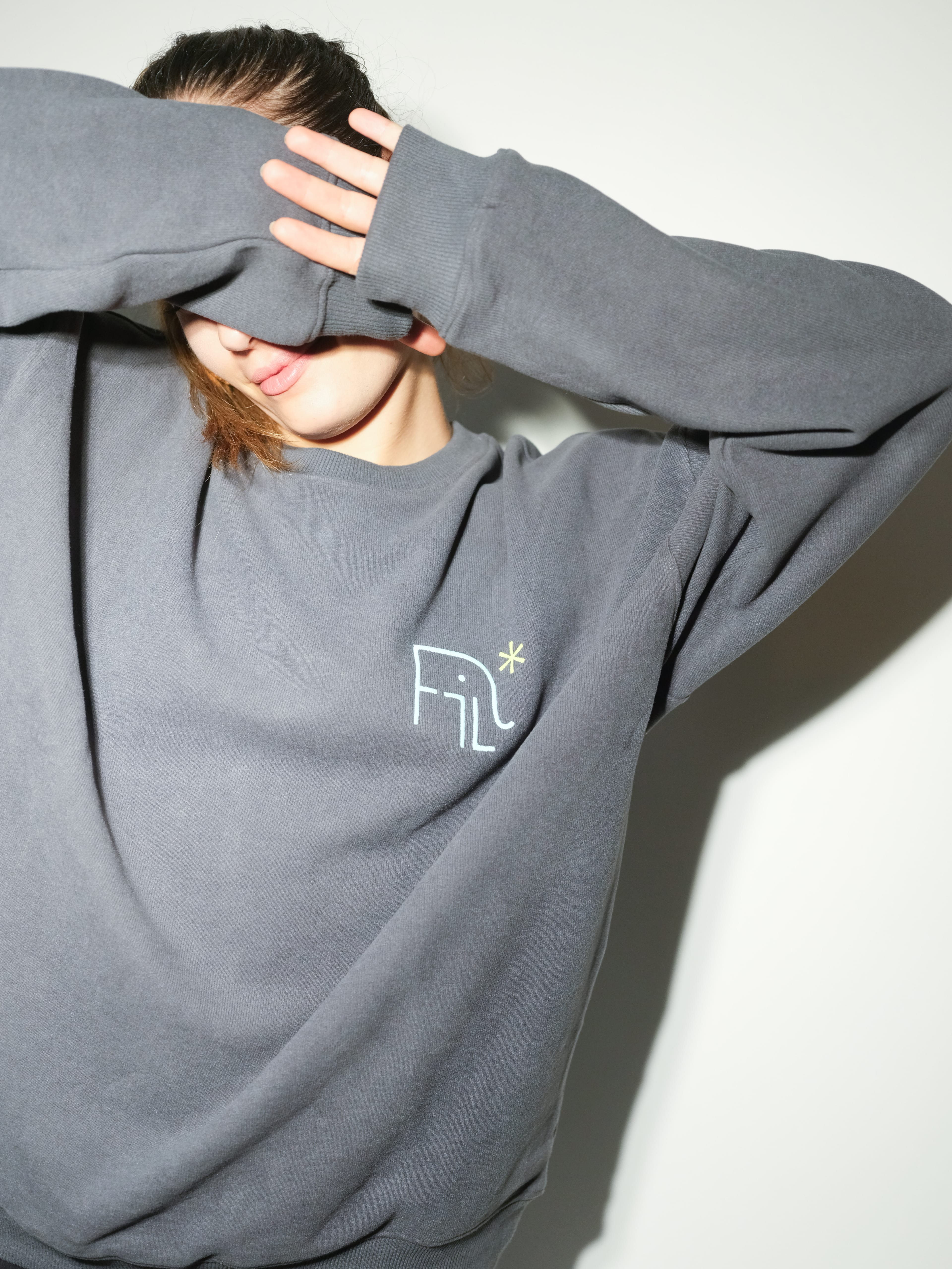 FiL x Reflect Studio Basic SuperSoft Sweatshirt - Antrasit