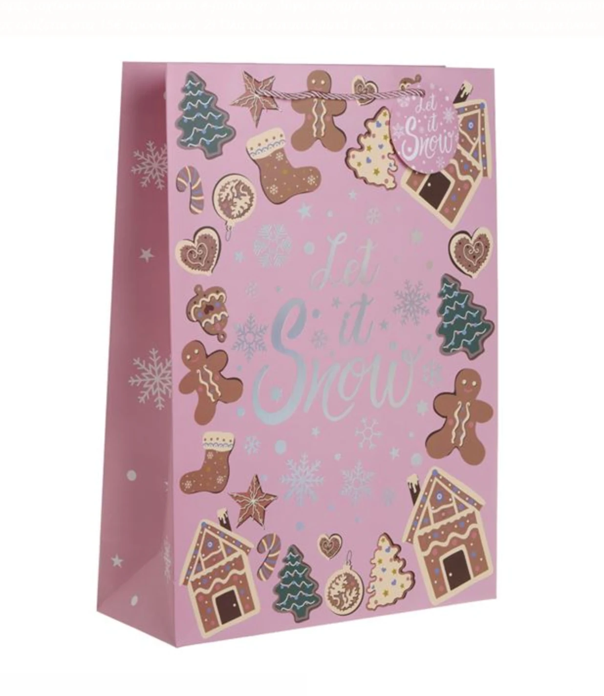 Let it Snow Paper Bag
