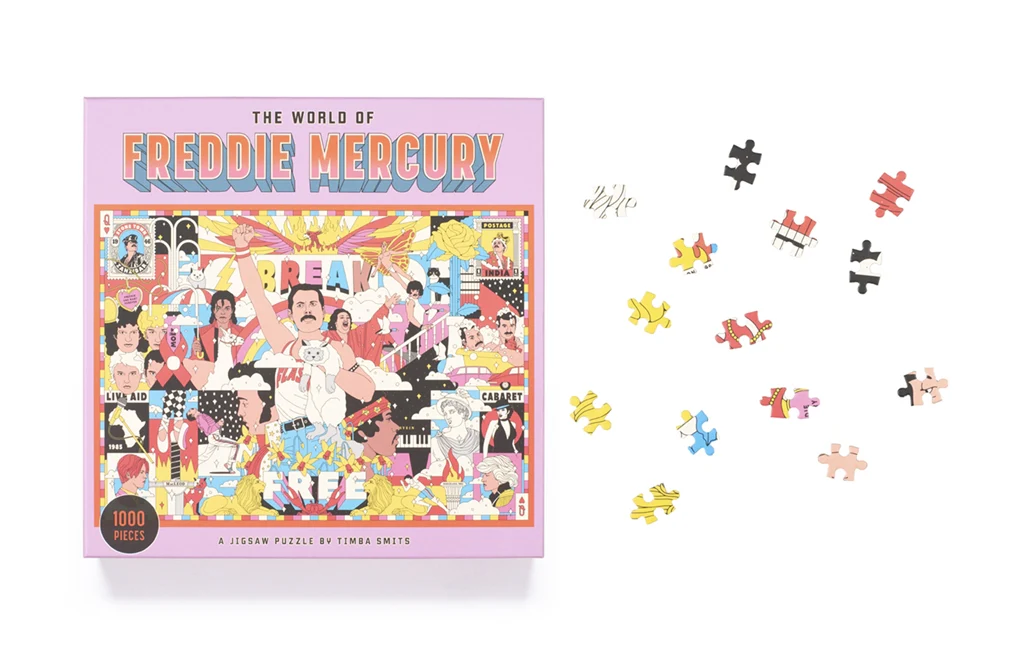 The World of Freddie Mercury A Jigsaw Puzzle