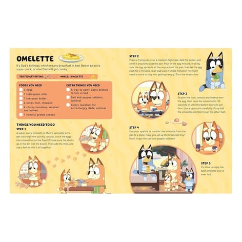 Bluey -Bluey And Bingo S Fancy Restaurant Cookbook